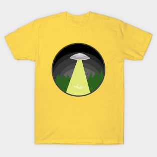 Human being abducted by a UFO T-Shirt